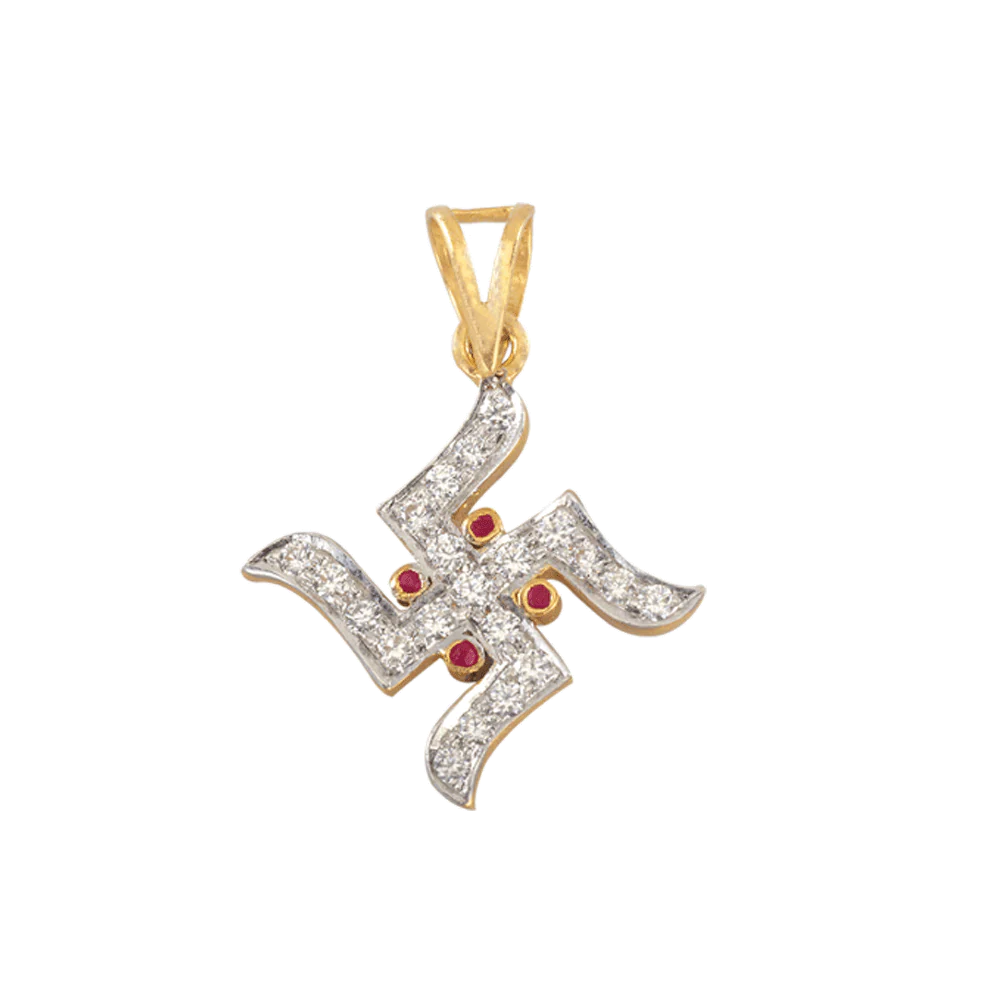 22KT Yellow Gold Pendant For Women