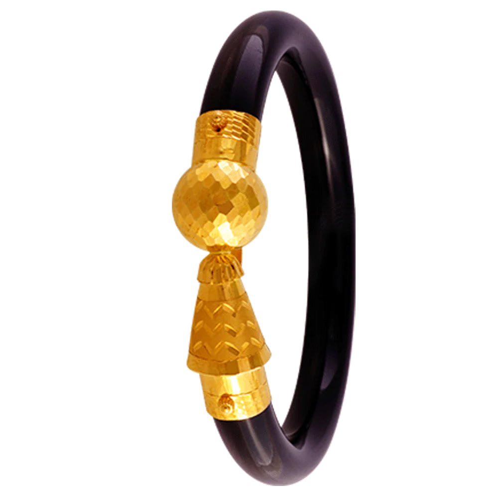 22KT Yellow Gold Pola Bangle For Women