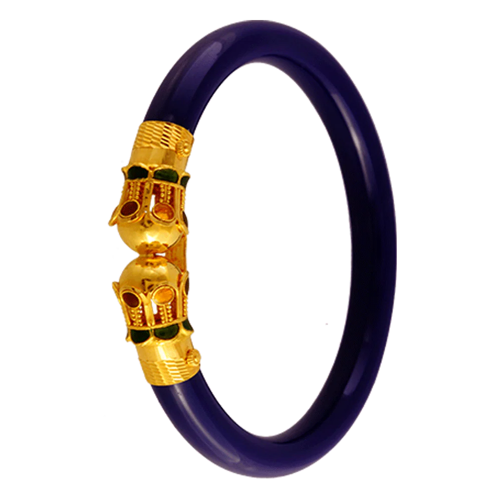 22KT Yellow Gold Pola Bangle For Women