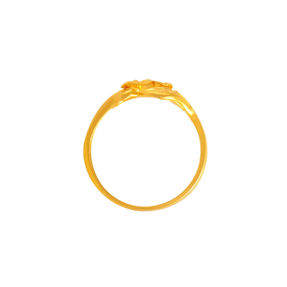22KT Yellow Gold Ring For Women - Image 3