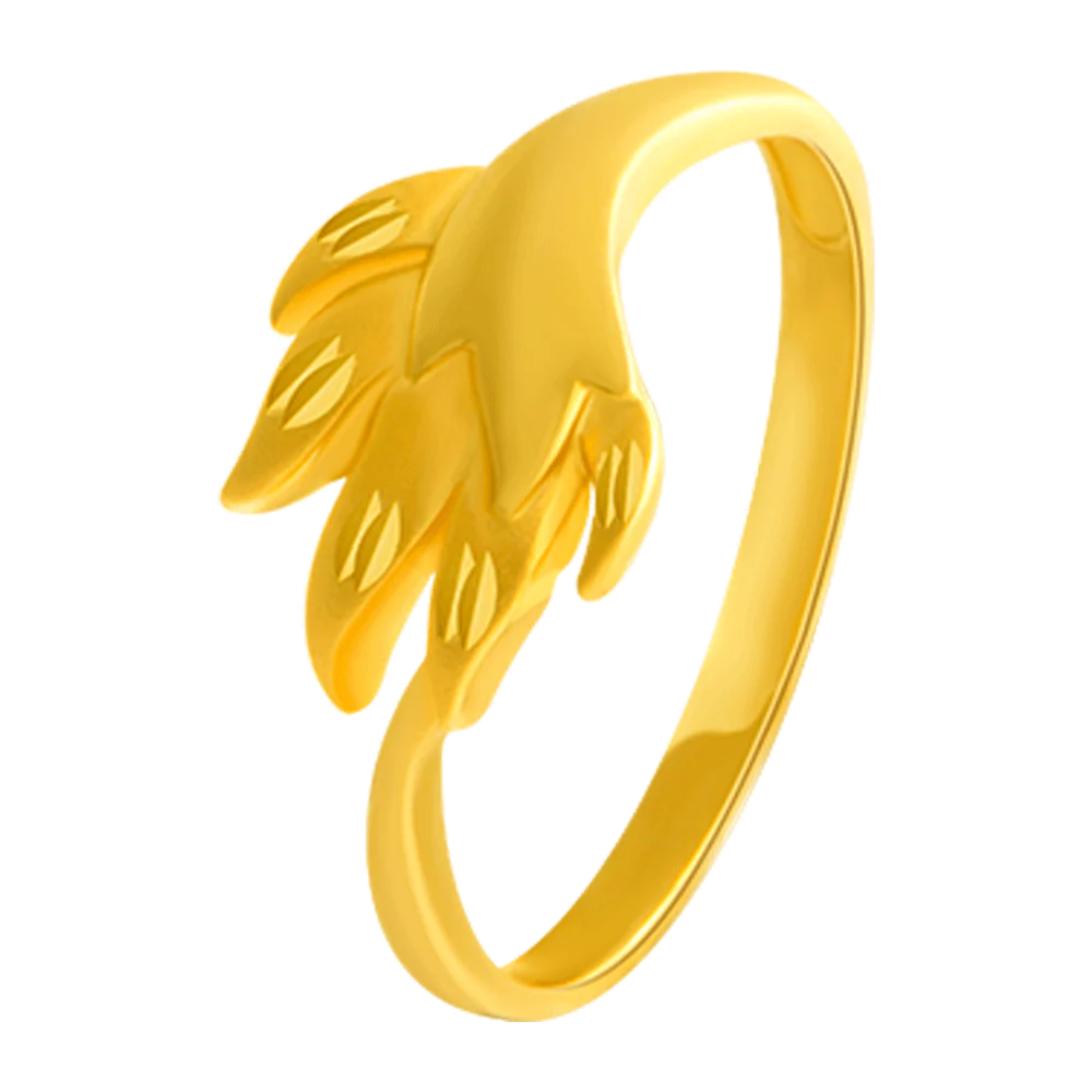 22KT Yellow Gold Ring For Women