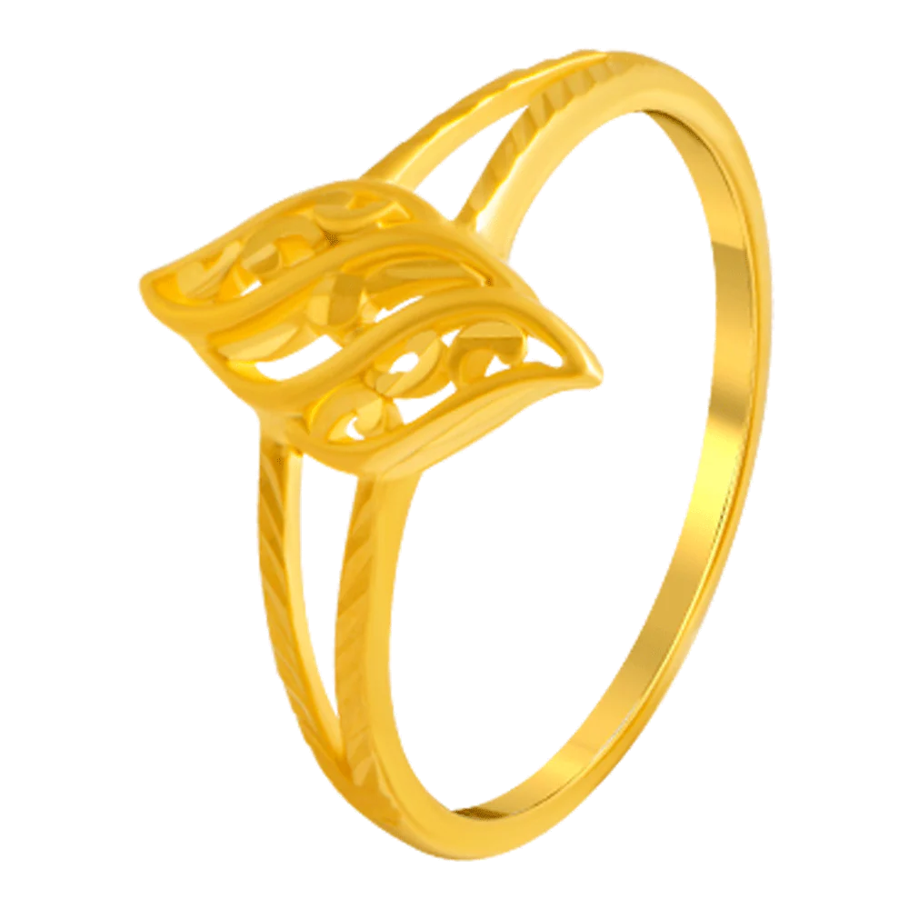 22KT Yellow Gold Ring For Women