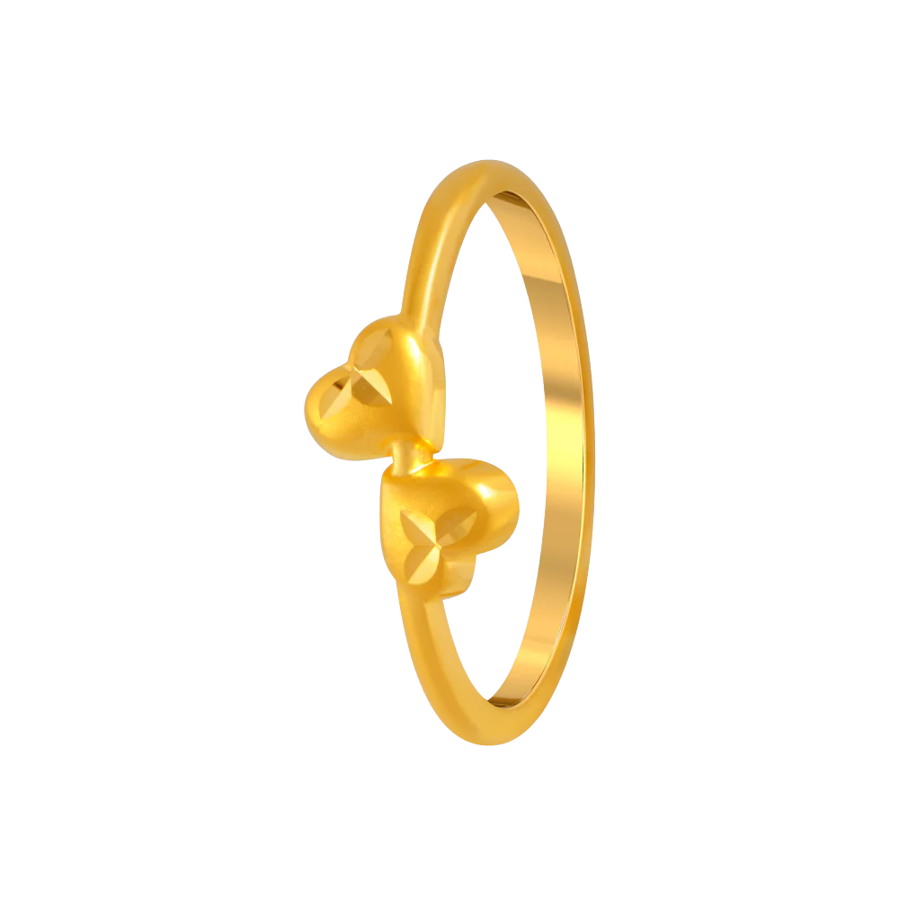 22KT Yellow Gold Ring For Women