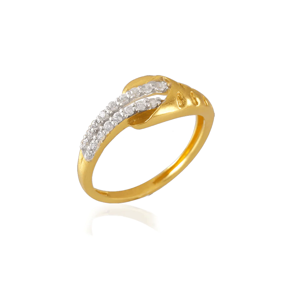 22KT Yellow Gold Ring For Women