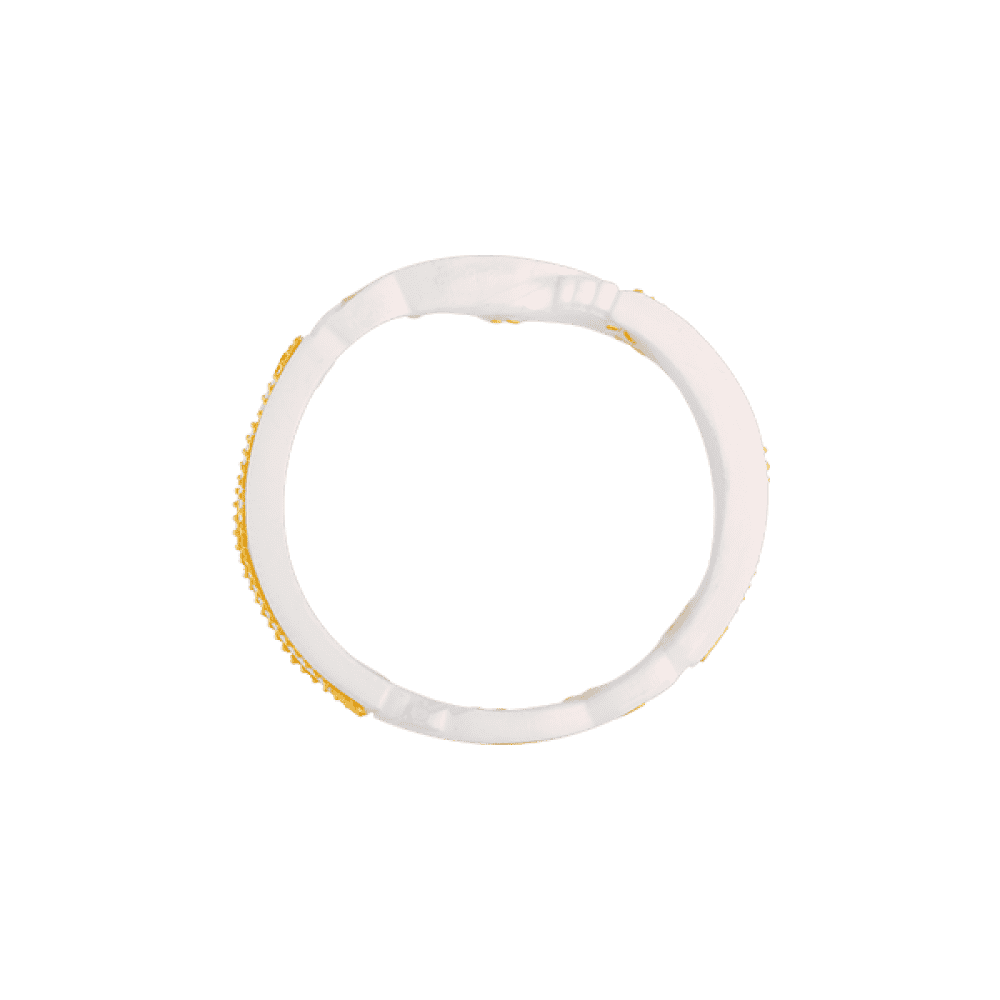 22KT Yellow Gold Sankha Bangle For Women - Image 2