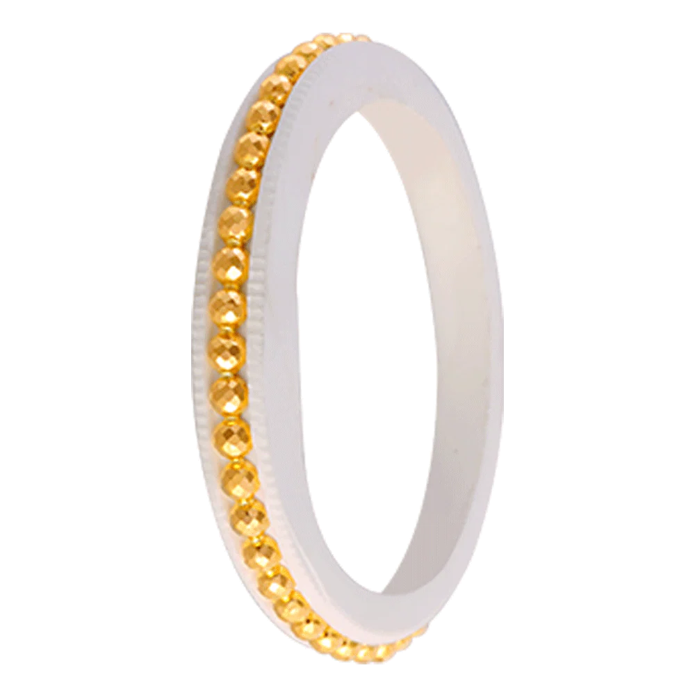 22KT Yellow Gold Sankha Bangle For Women