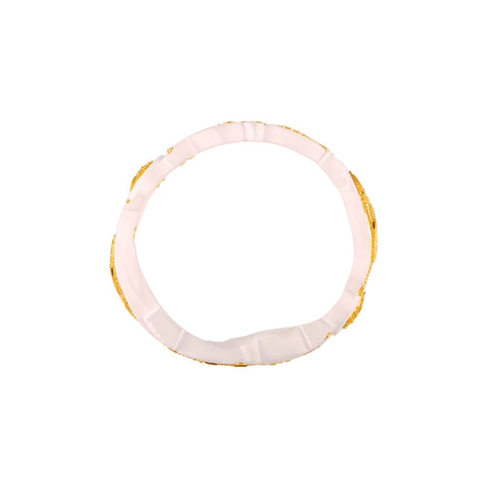 22KT Yellow Gold Sankha Bangle For Women - Image 2