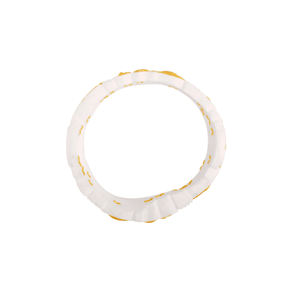 22KT Yellow Gold Sankha Bangle For Women - Image 2