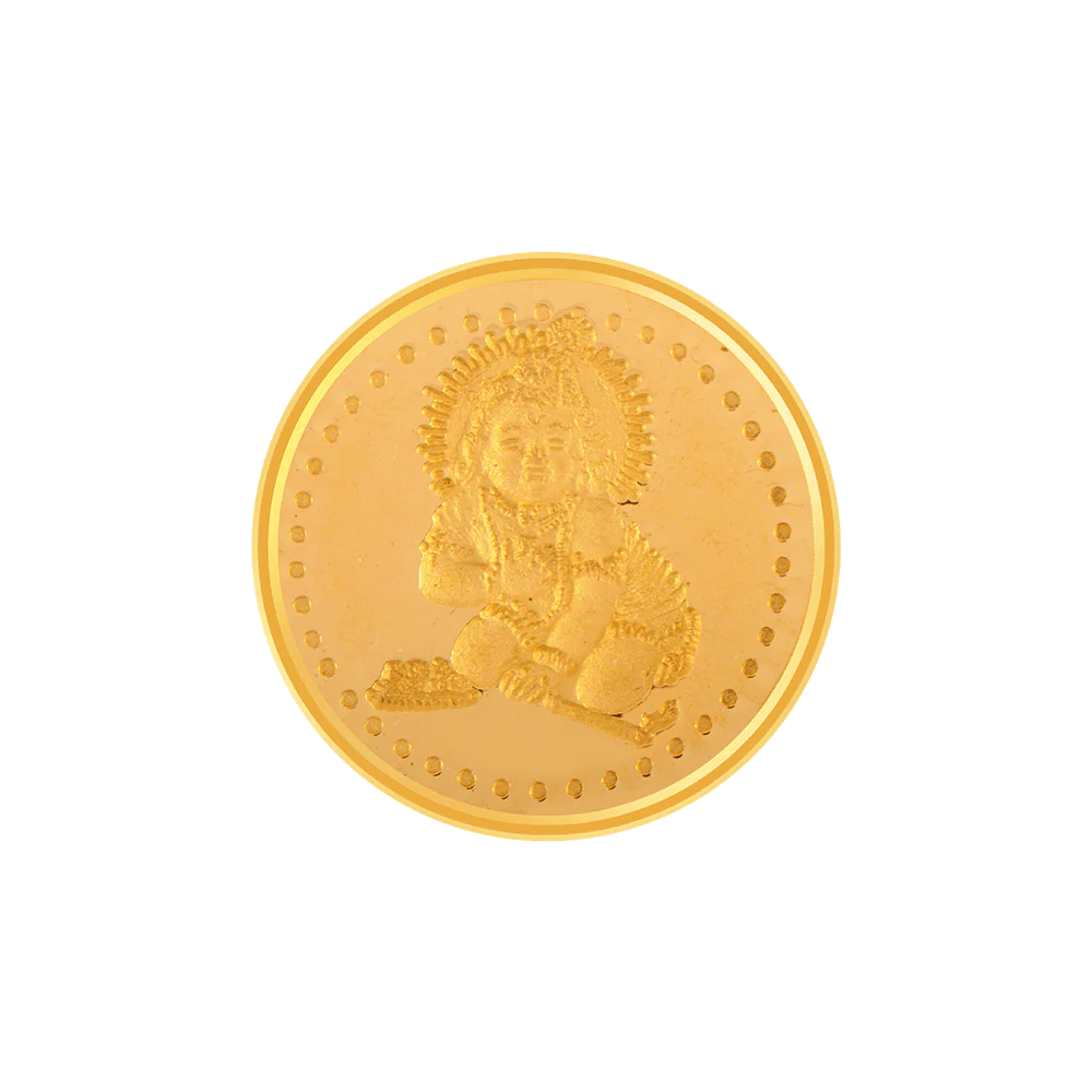 24k (995) 10 Gm Kanha Yellow Gold Coin