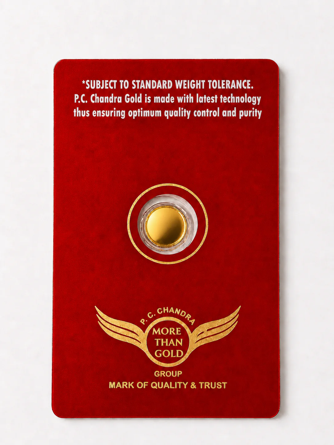 24KT (999) 0.1 Gm Yellow Gold Coin - Image 3