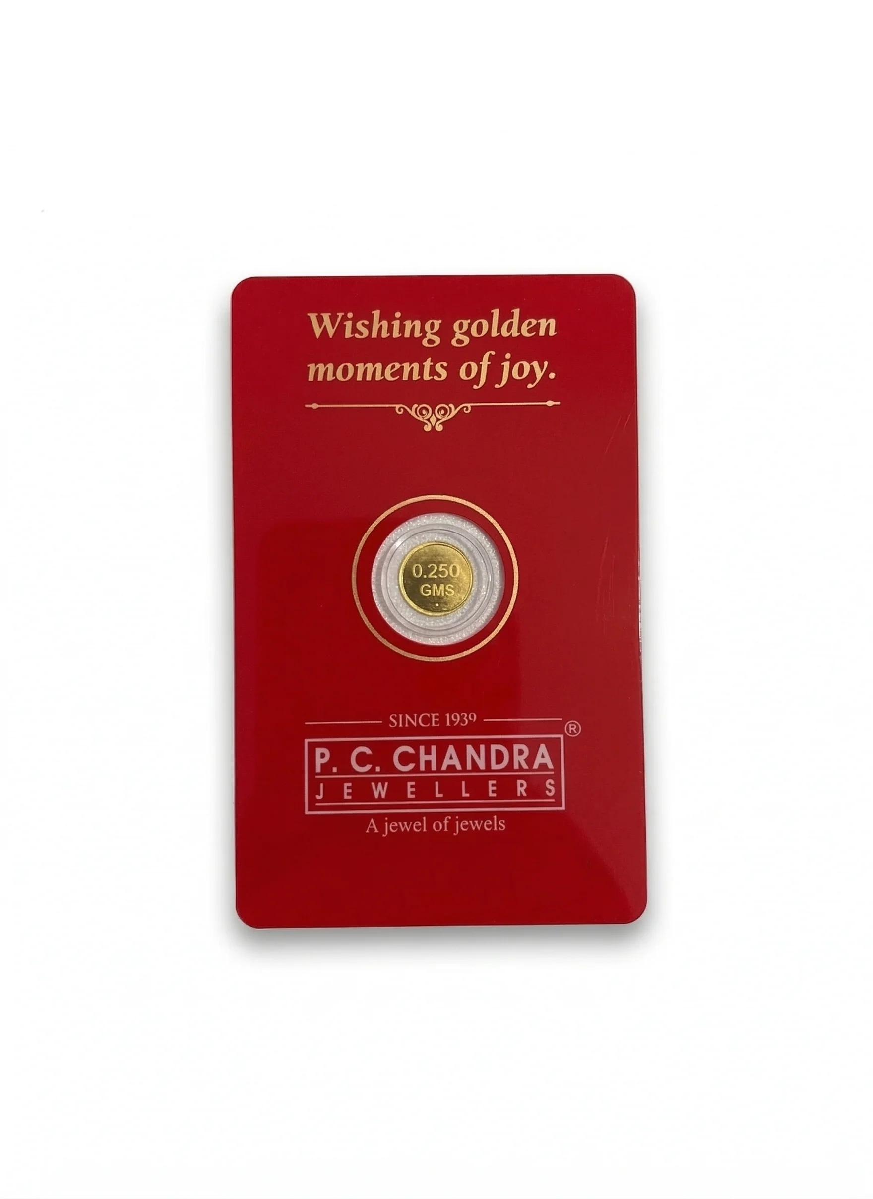 24KT (999) 0.250 Gm Yellow Gold Coin - Image 3