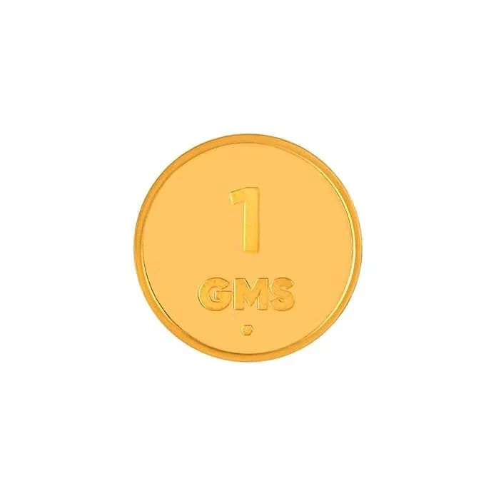 24KT (999) Yellow Gold Coin 1 Gram