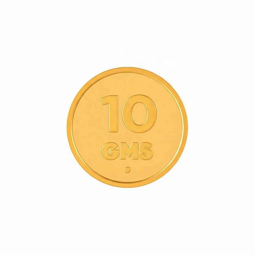 24KT (999) Yellow Gold Coin 10 Gram