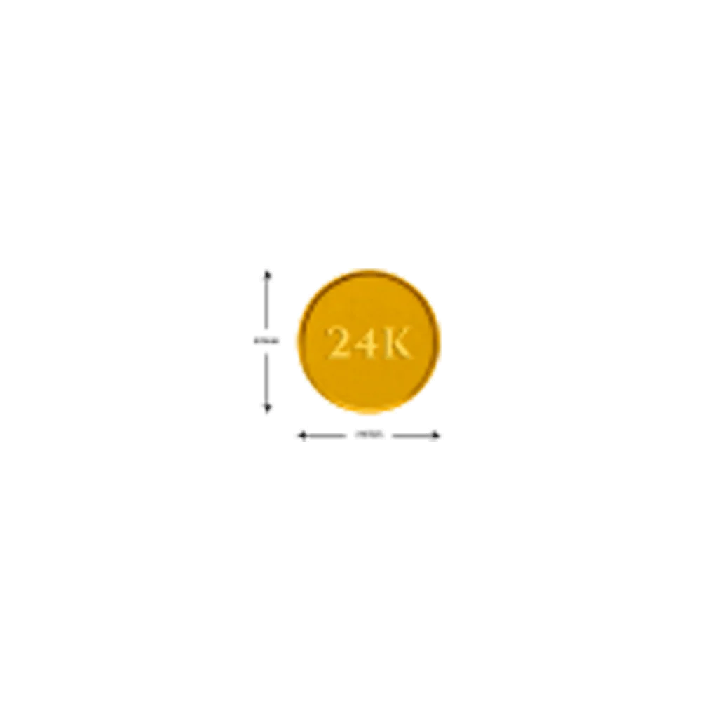 5 Gm, 24kt (995) Gold Coin - Image 2