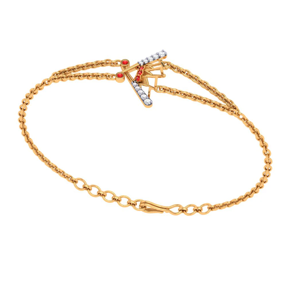 Auspicious Yellow Gold And Diamond Pendant - Image 7