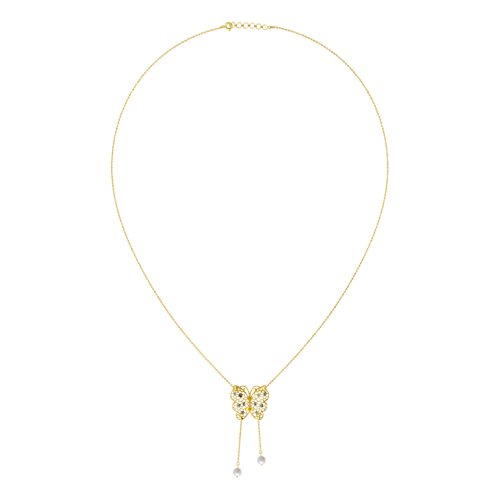Beautiful Diamond Gold Necklace For Women