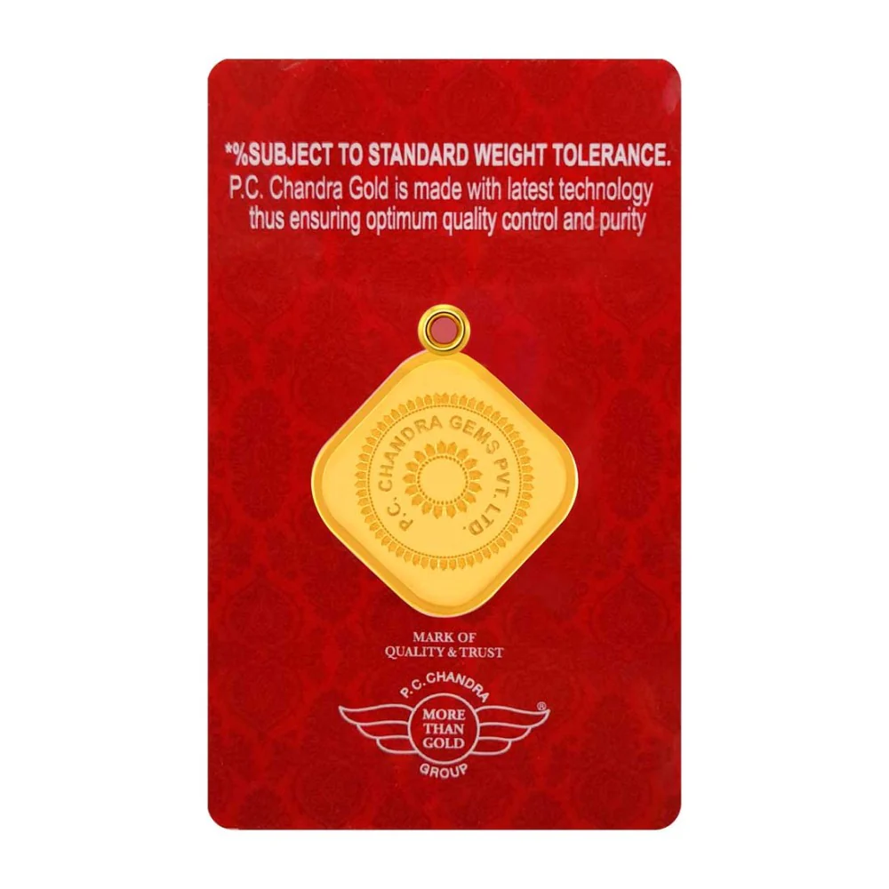 Buy 22k Boat Design Gold Coin Pendant - Image 2
