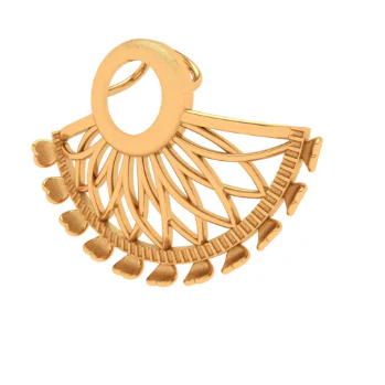 Charming 18k Gold Pendant - Image 2