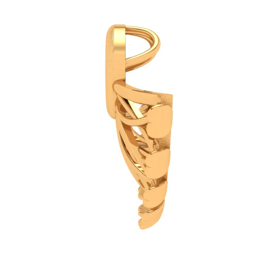Charming 18k Gold Pendant - Image 3