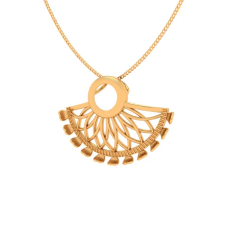 Charming 18k Gold Pendant - Image 5