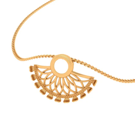 Charming 18k Gold Pendant - Image 7