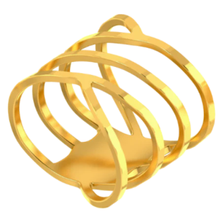 Charming 18k Gold Thumb Ring For Women From Pc Chandra Online Exclusive Collection - Image 2