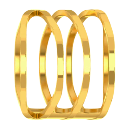 Chic Designer 14k Gold Thumb Ring From Pc Chandra Online Exclusive - Image 4