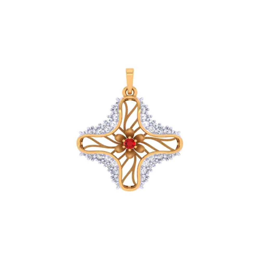 Chilled Vibes Gold Pendant