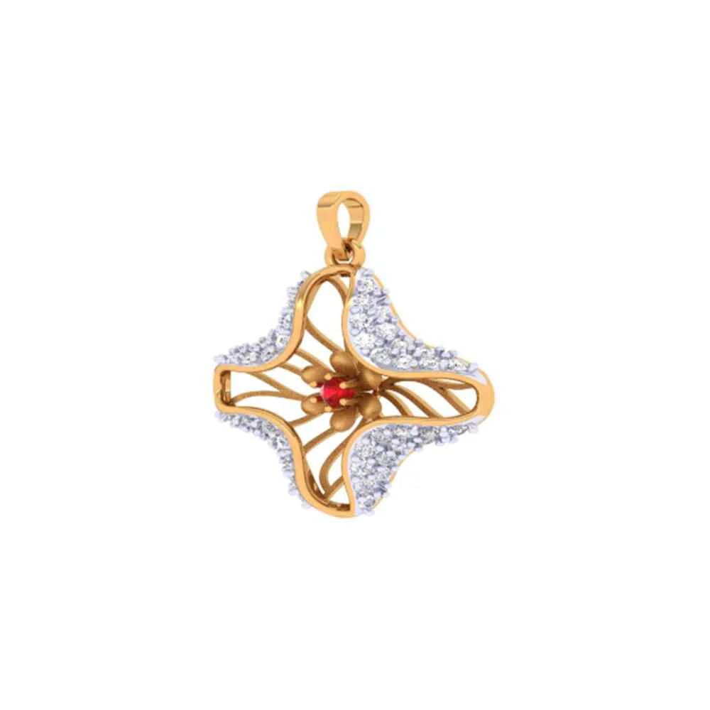 Chilled Vibes Gold Pendant - Image 2