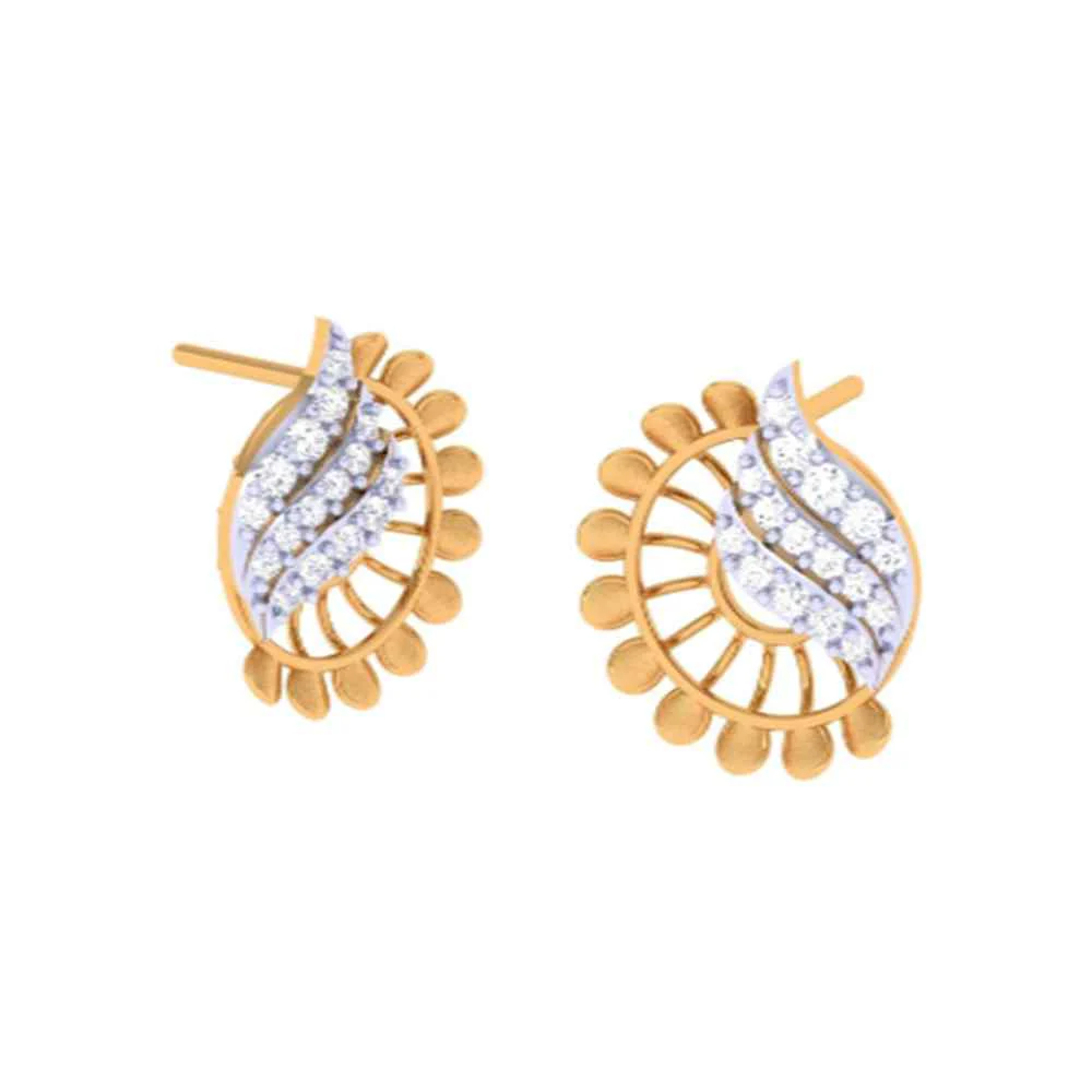 Circular Flower Earrings - Image 5