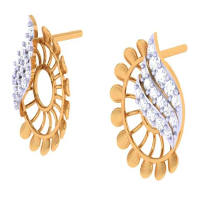 Circular Flower Earrings - Image 6