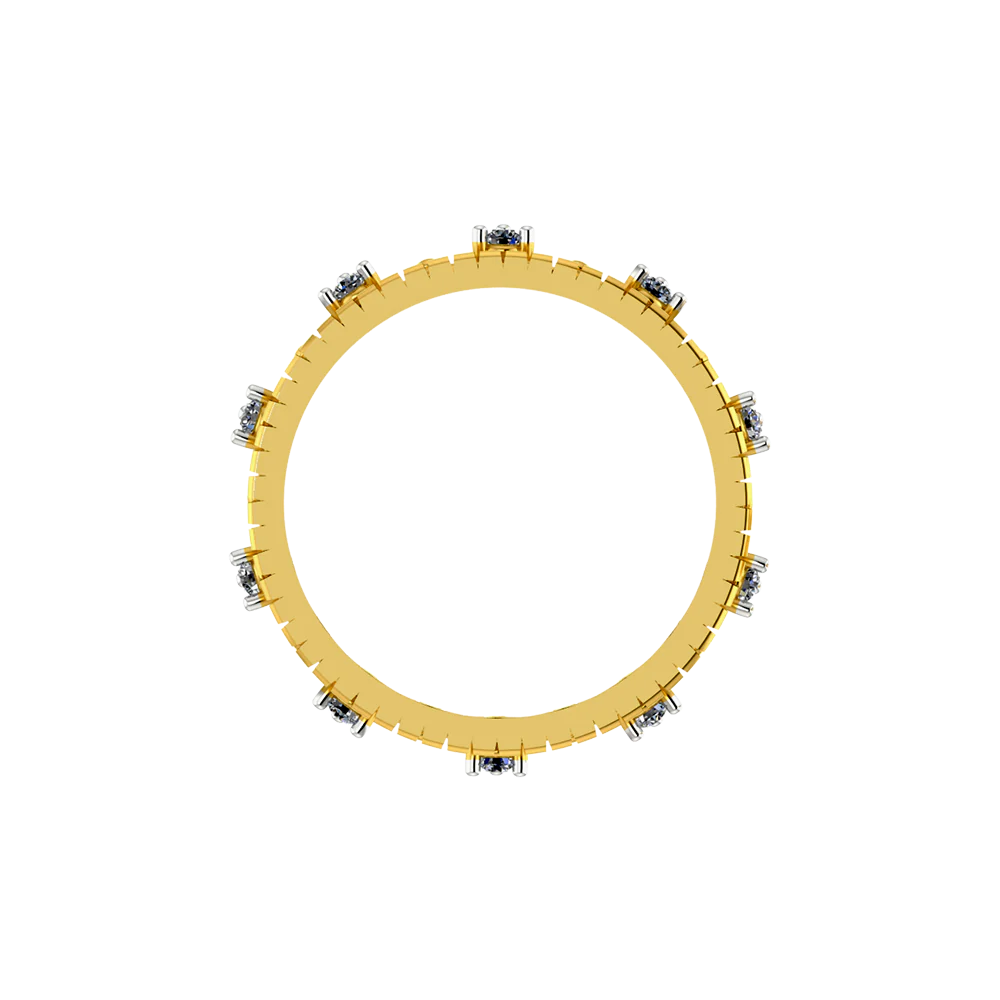 Crown Themed Diamond Gold Ring Design For Any Special Occasion - Image 5