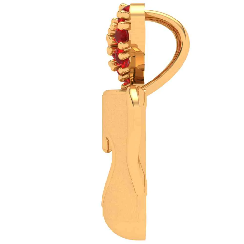 Cup Of Love 18k Gold Pendant - Image 3