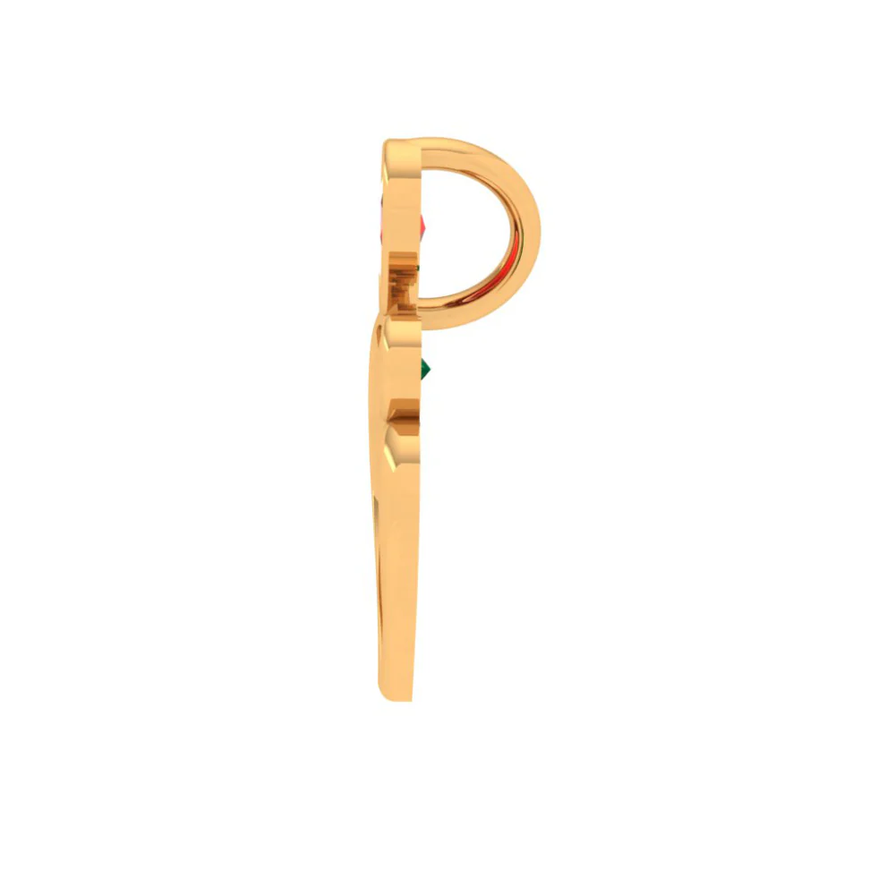 Delightful Adornment Of Golden Pendant - Image 3