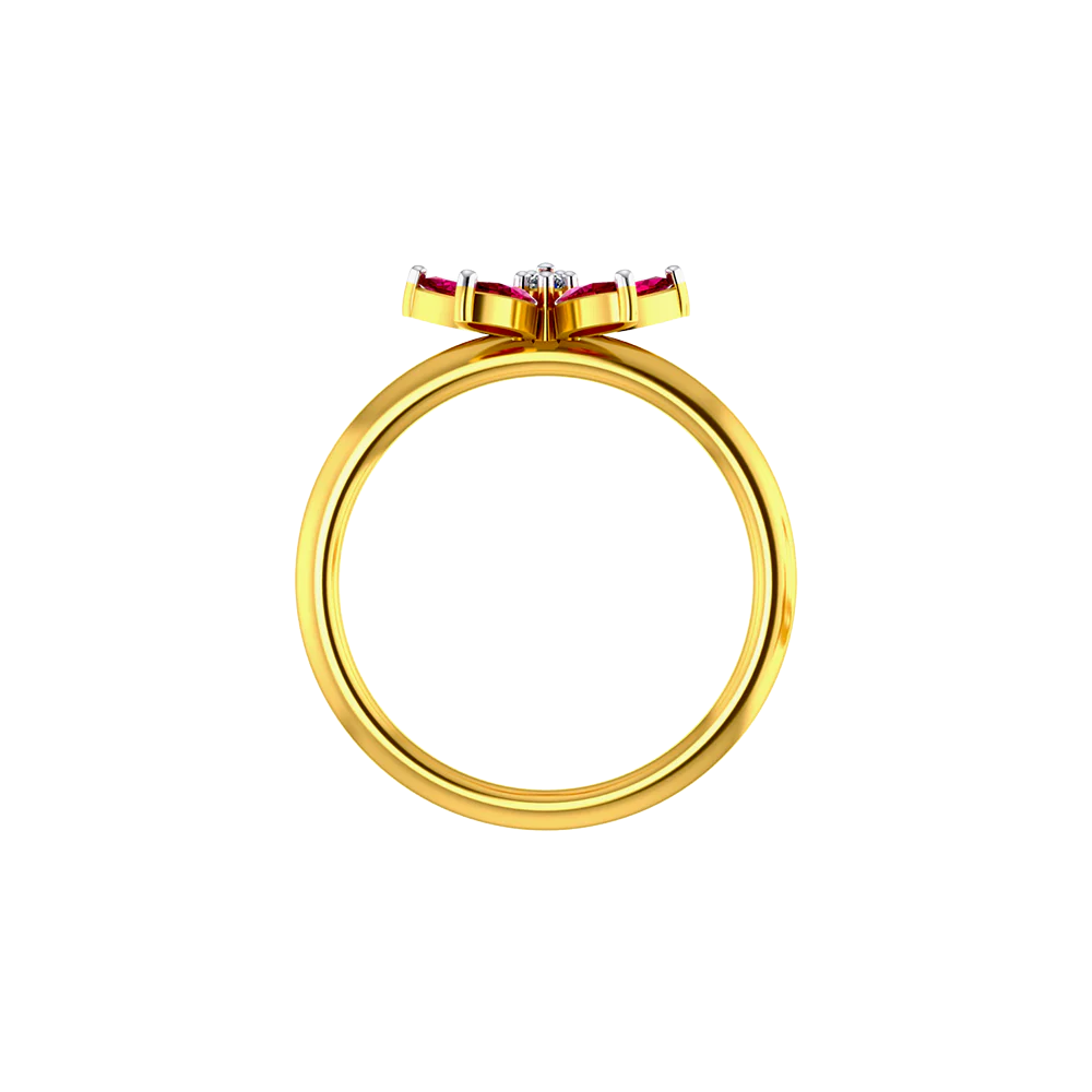 Diamond Gold Ring For Women For A Self-gift Of A Kind - Image 5