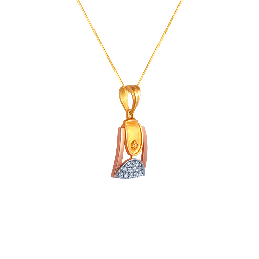 Eccentric Diamond Pendant - Image 2