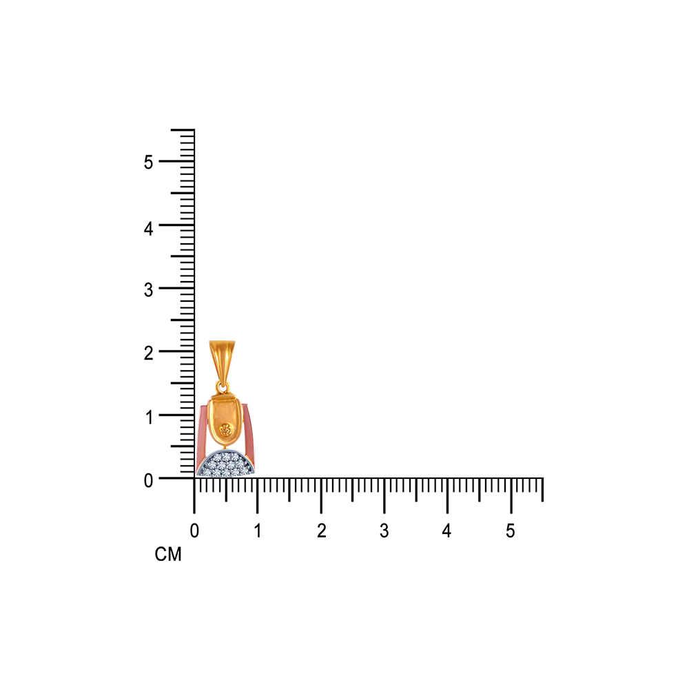 Eccentric Diamond Pendant - Image 5