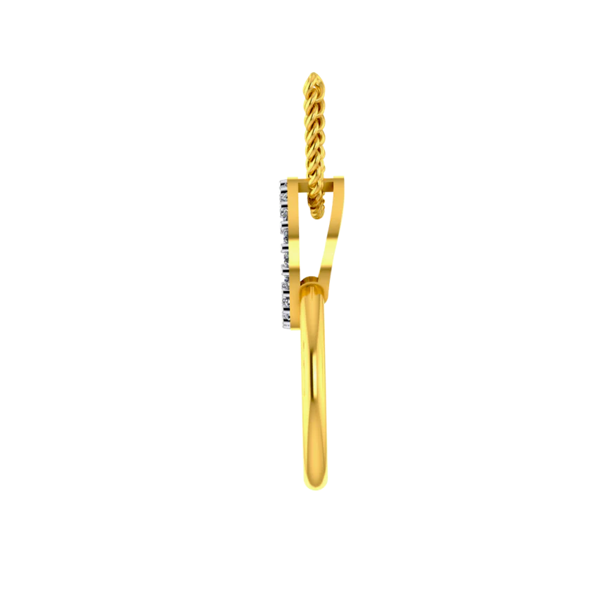 Eclipse Gold Pendant - Image 3
