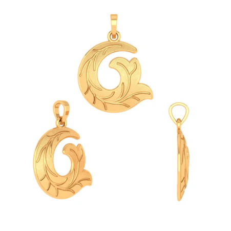 Elegant Exclusive Gold Pendant - Image 4