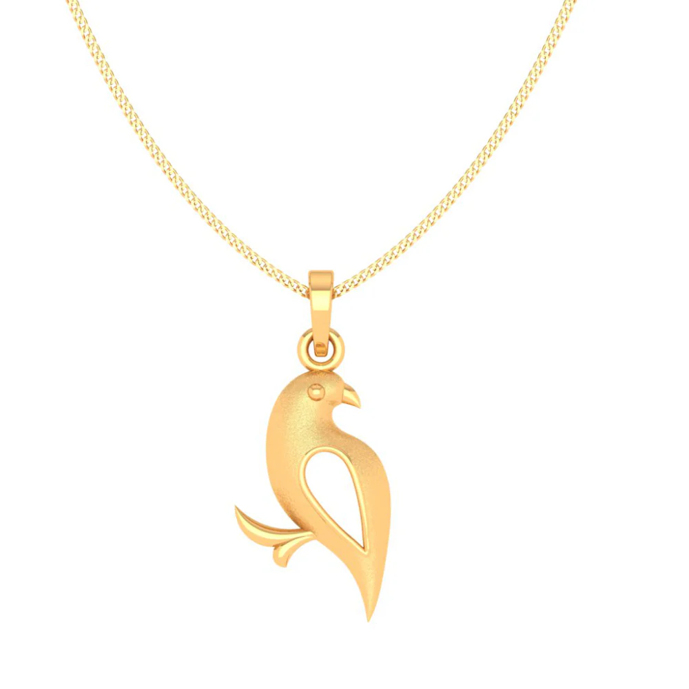 Embrace Swing Bird Gold Pendant - Image 5