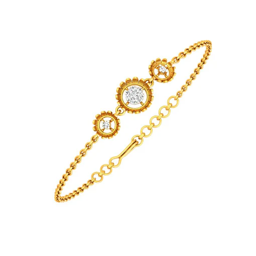 Encircling Grace Of Gold Bracelet - Image 5
