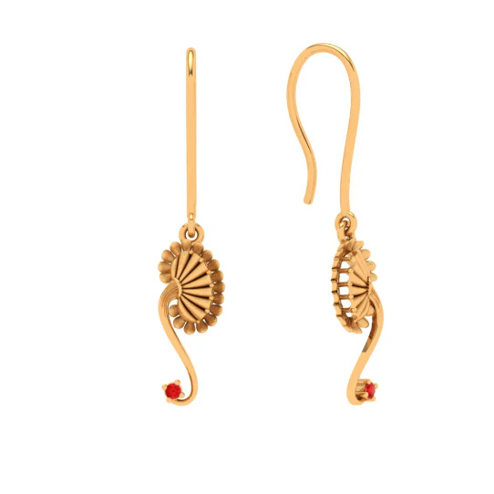 Enrapturing 22 Karat Yellow Gold Pendant - Image 3