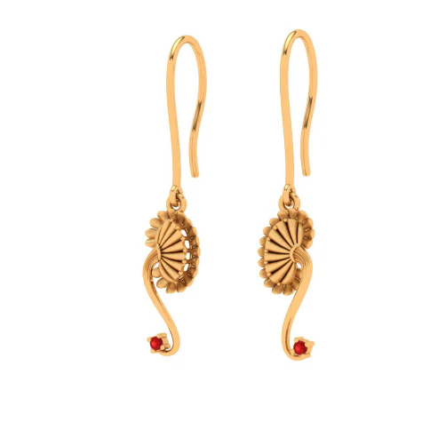 Enrapturing 22 Karat Yellow Gold Pendant - Image 4