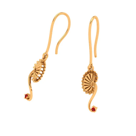 Enrapturing 22 Karat Yellow Gold Pendant - Image 6