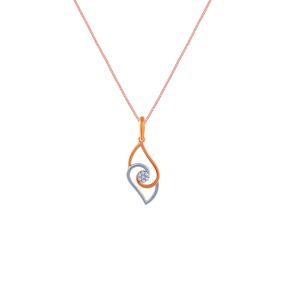 Entangled Precision Diamond Pendant