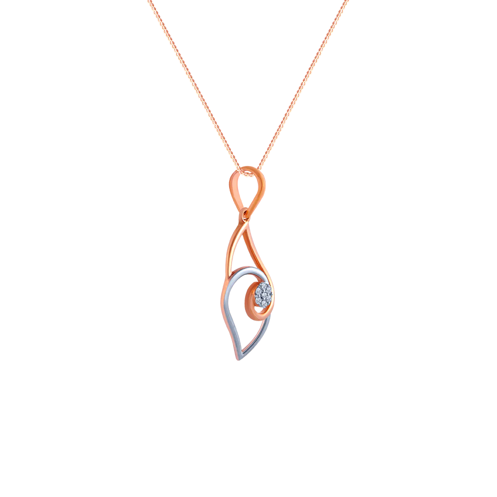 Entangled Precision Diamond Pendant - Image 2