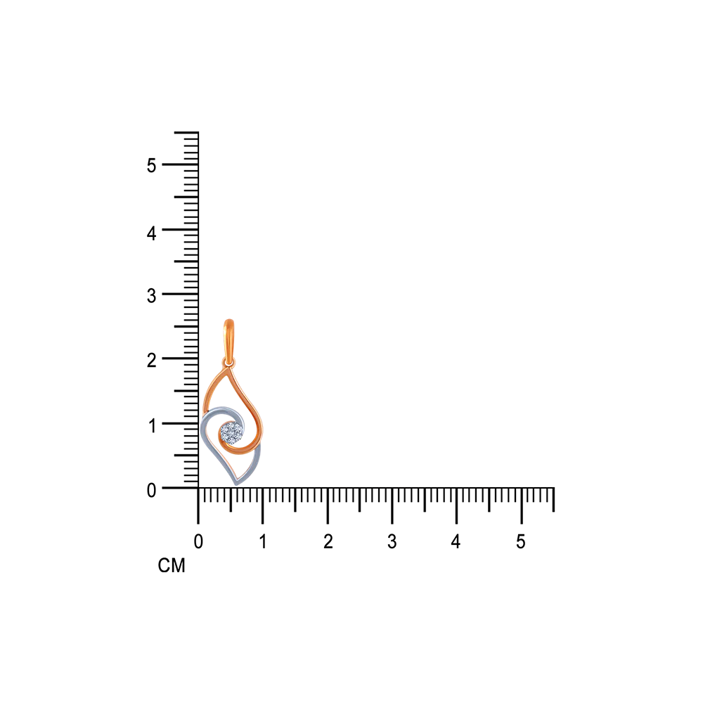 Entangled Precision Diamond Pendant - Image 5