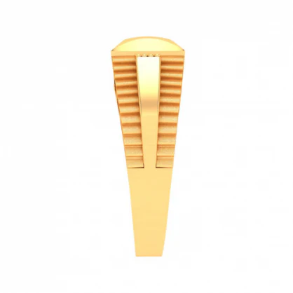Exclusive 22k Male Gold Ring From Mugdhaa Collection - Image 4