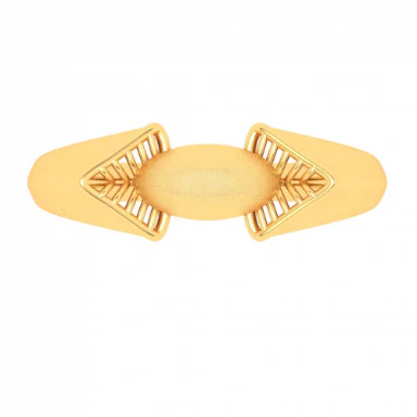 Exclusive Oval Shape Male Gold Ring From Mugdhaa Collection