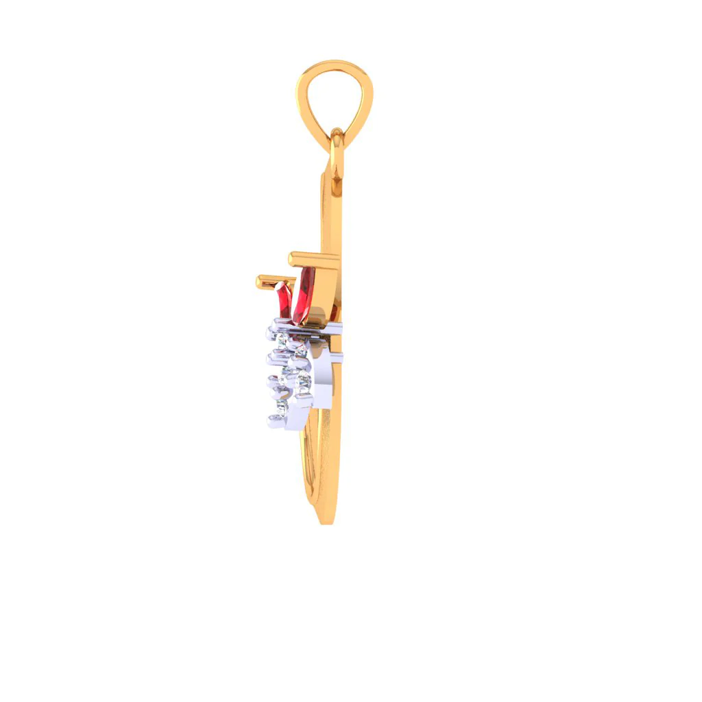Fabulous Florid Gold Locket - Image 3